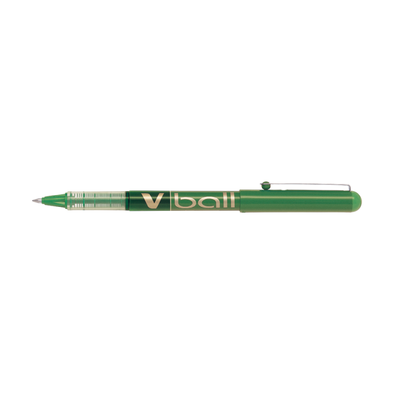 Στύλο Υγρής Μελάνης V - Ball 0.7Mm Medium Πράσινο 1Τμχ Pilot 