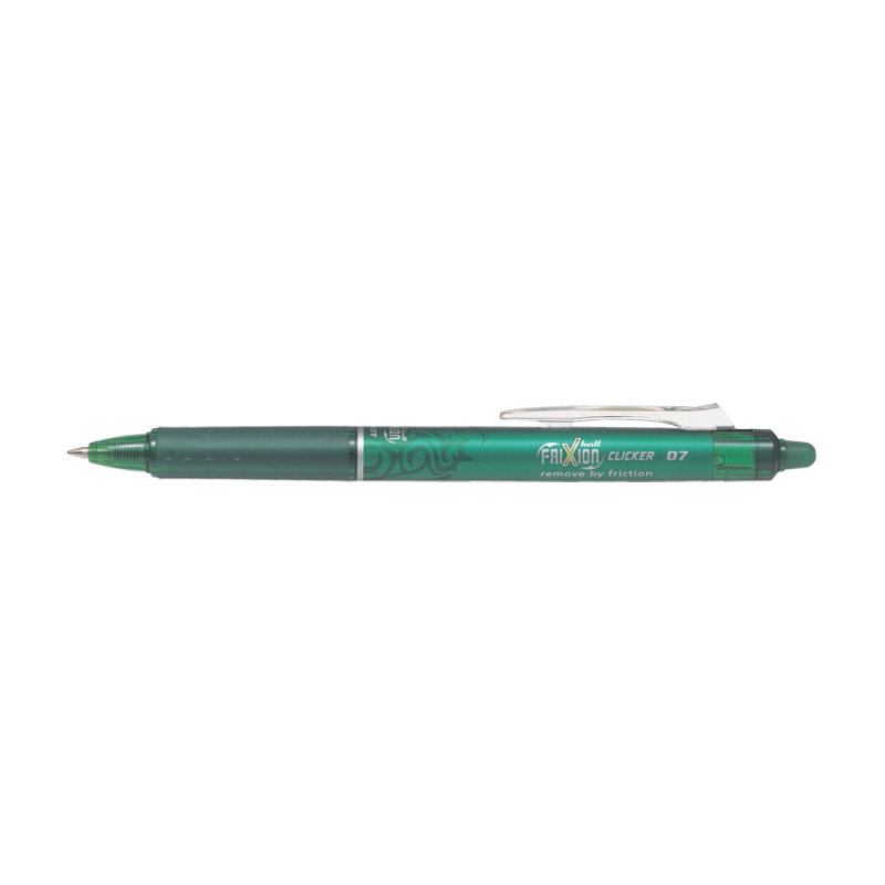 Στύλο 0.7Mm Ball Clicker Πράσινο 1Τμχ Pilot Frixion