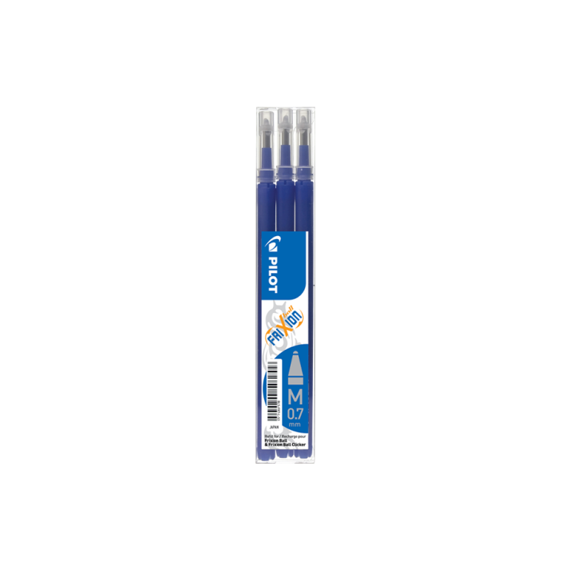 Ανταλλακτικό Μπλε Μελάνι Ball 0.7Mm Medium 3Τμχ Pilot Frixion 