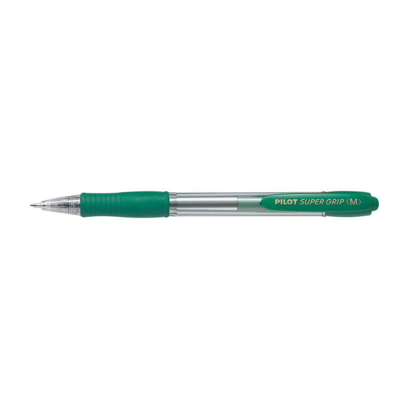 Στύλο Super Grip 1.0Mm Medium Πράσινο 1Τμχ Pilot 
