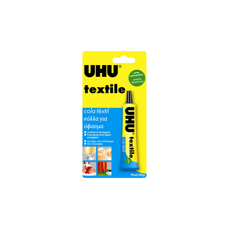 Uhu Κολλά Ρευστή Textile 19Ml