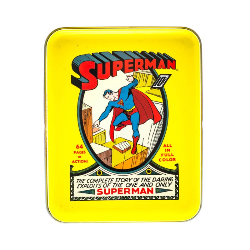Τράπουλα Συλλεκτική Πλαστικοποιημένη Warner Comic Cover tin – #1 Superman
