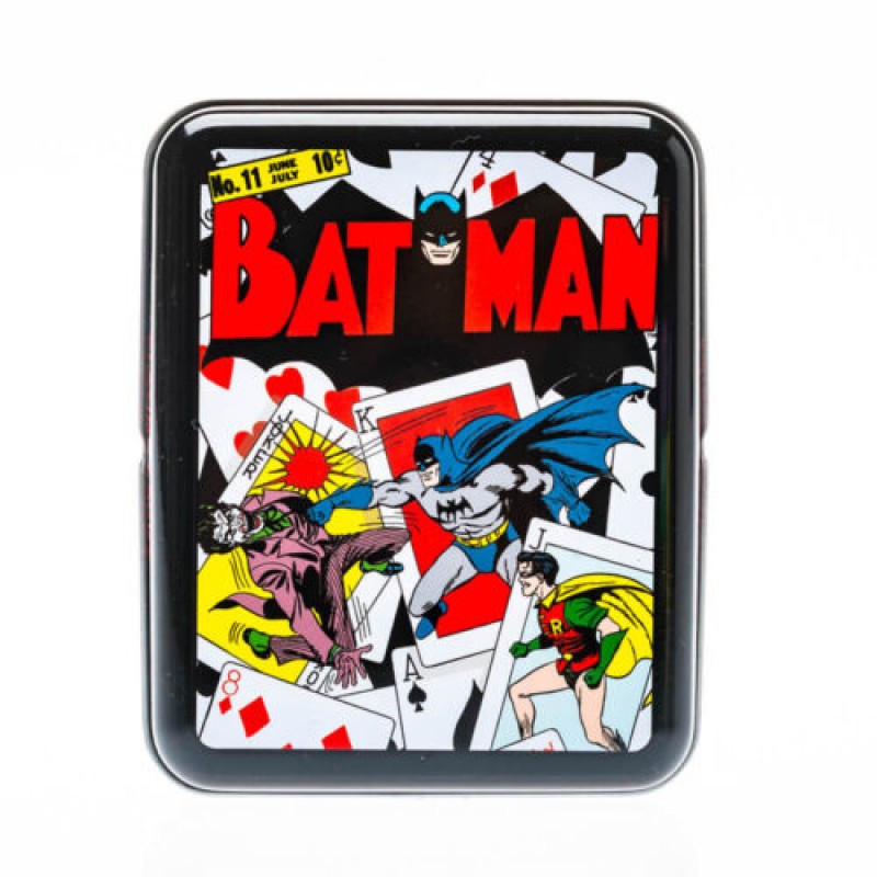 Τράπουλα Συλλεκτική Πλαστικοποιημένη Warner Comic Cover tin – #1 Batman