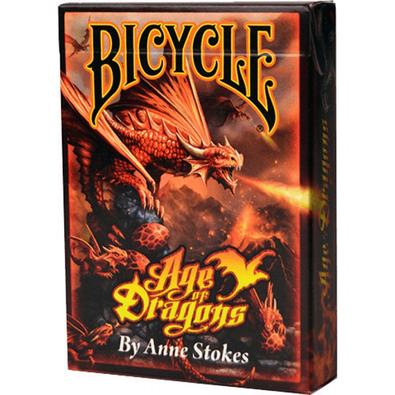 Τράπουλα Συλλεκτική Πλαστικοποιημένη Bicycle Anne Stokes Age Dragons