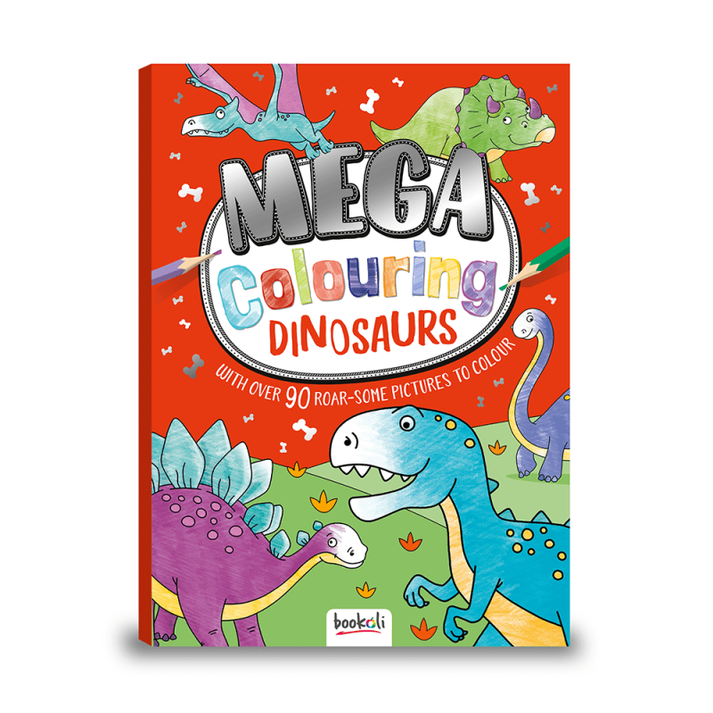 Mega Colouring: Dinosaurs