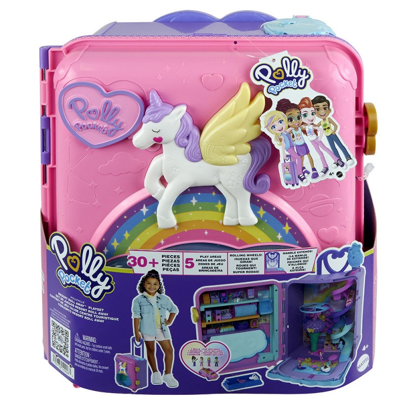 Μινιατούρα Polly Pocket Pollyville Βαλιτσάκι Λούνα Παρκ 