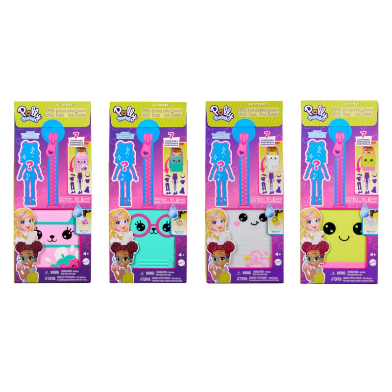 Μινιατούρα Polly Pocket Lil Styles Case Ροζ 3εκ. (Διάφορα Σχέδια) 