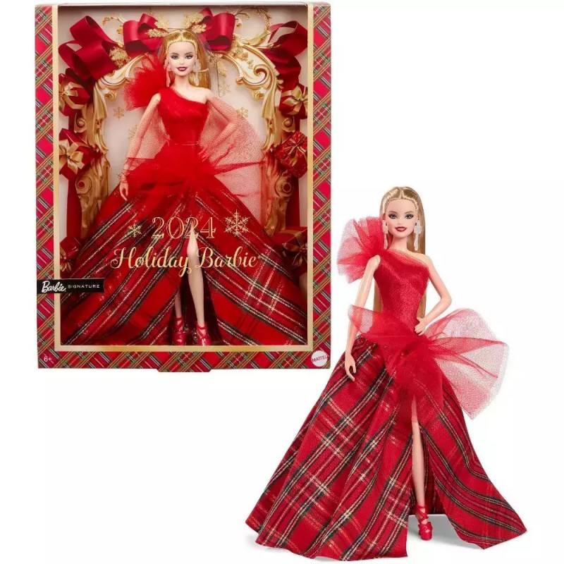 Κούκλα Barbie Holiday Doll 2024 Mattel 