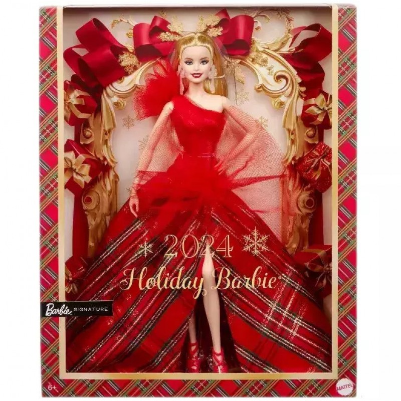 Κούκλα Barbie Holiday Doll 2024 Mattel 