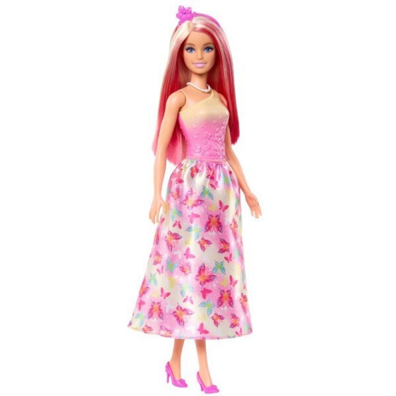 Koύκλα Barbie Νέα Πριγκίπισσα - Ροζ Ανταύγιες
