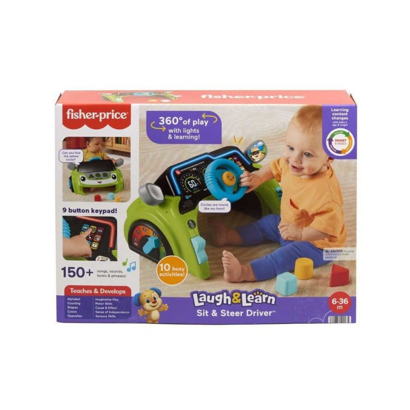 Fisher Price Όχημα Laugh & Learn Sit & Steer Driver