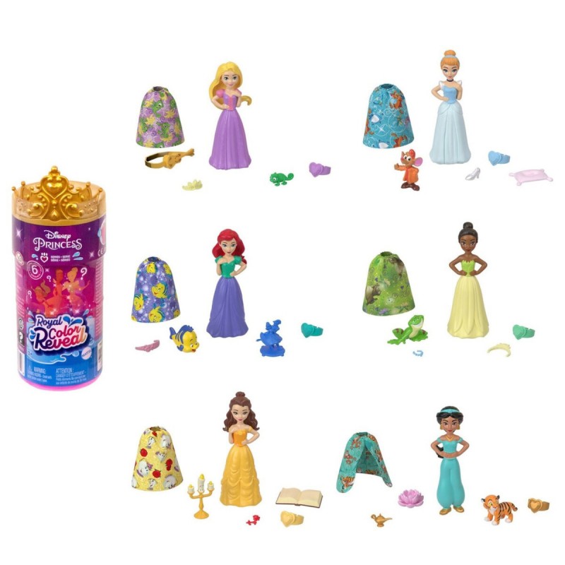 Κούκλες Μίνι Royal Color Reveal Mattel 