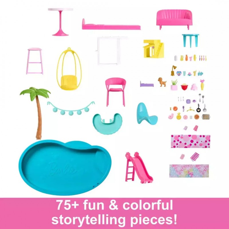 Κουκλόσπιτο Πλαστικό Barbie Dreamhouse Mattel