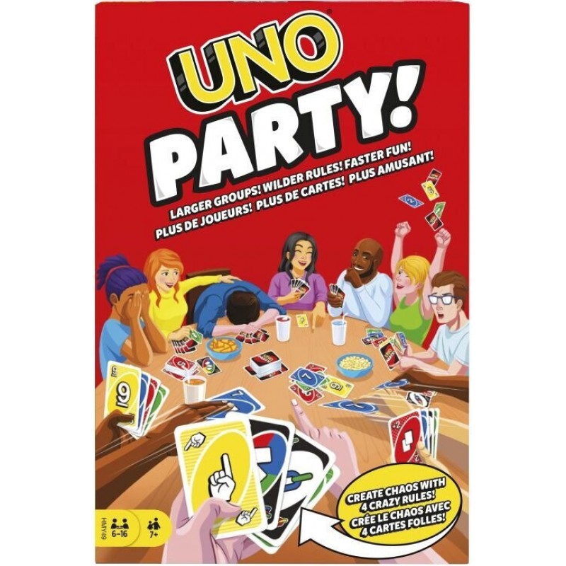 Επιτραπέζιο Παιχνίδι Uno Party Mattel