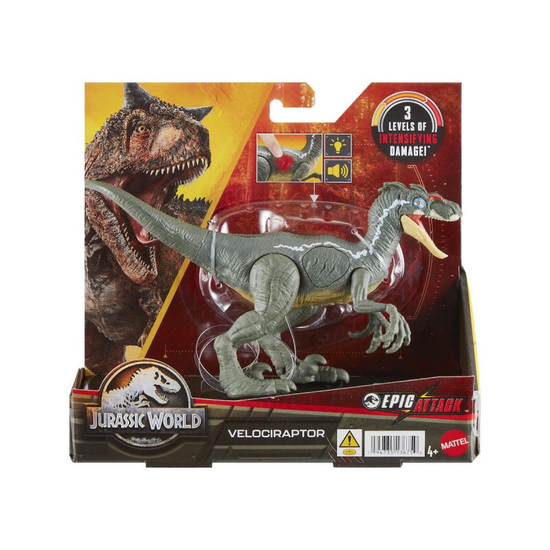 Φιγούρα Epic Attack Velociraptor Jurassic World 