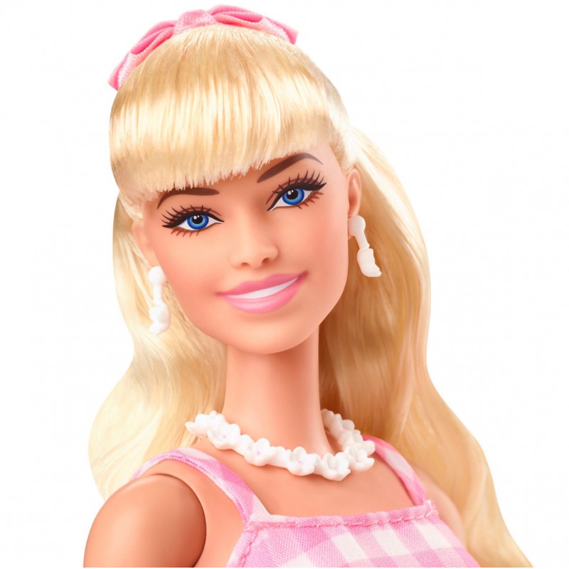 Κούκλα Barbie® The Movie Margot Robbie In Pink Gingham Dress
