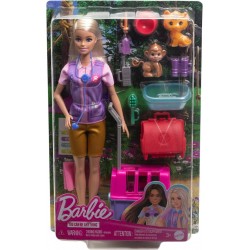 Κούκλα Barbie Διασώστρια Άγριων Ζώων