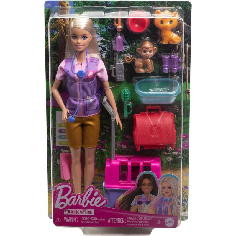 Κούκλα Barbie Διασώστρια Άγριων Ζώων