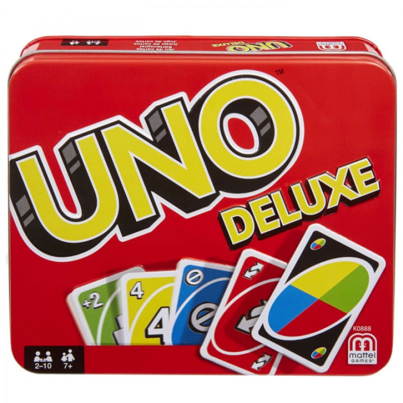 Επιτραπέζιο Παιχνίδι Uno Deluxe 