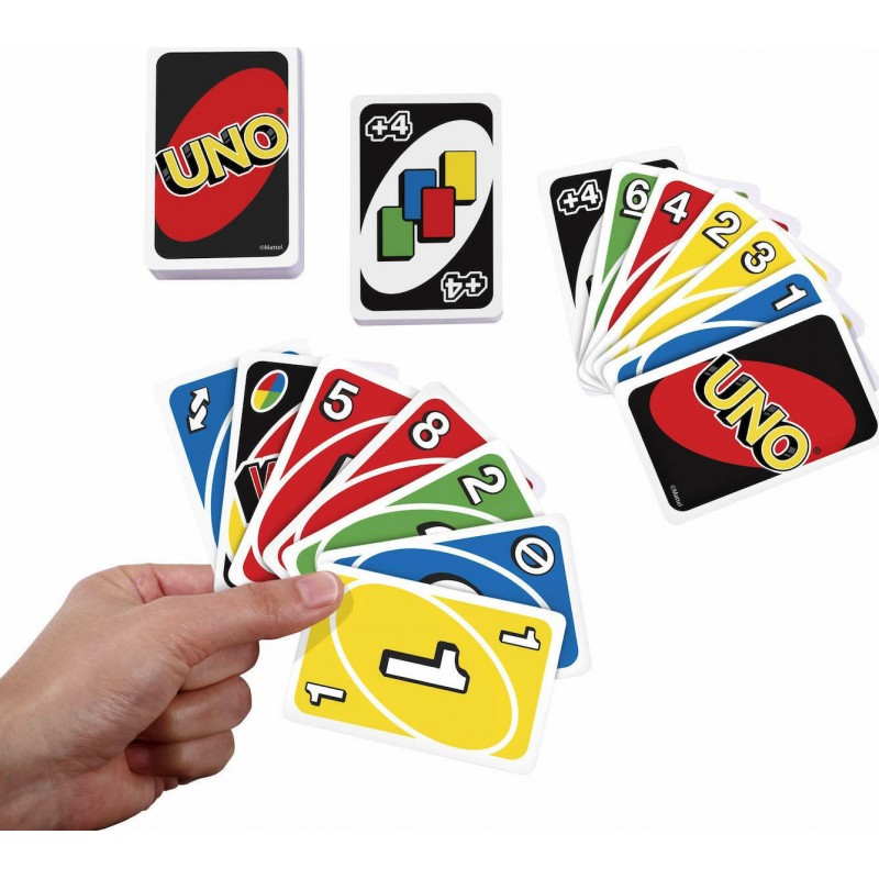 Επιτραπέζιο Παιχνίδι UNO Κάρτες Mattel 