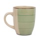 Κούπα Stoneware "Lines Oil Green" 350ml