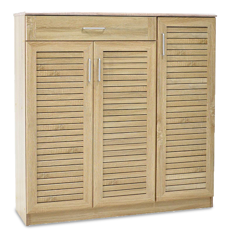 Παπουτσοθήκη - Ντουλάπι SANTE 30 Ζεύγων Χρώμα sonoma 120x37x123Εκ Pakoworld 