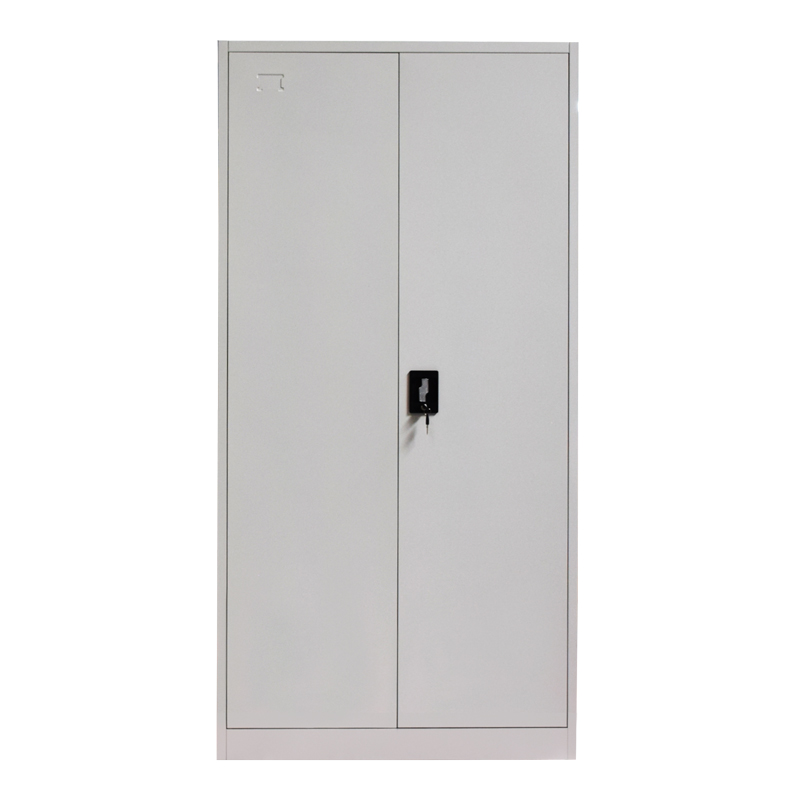 Ντουλάπα - Στήλη Ugren Ανοιχτό Γκρι Αλουμίνιο 90x40x180εκ Pakoworld