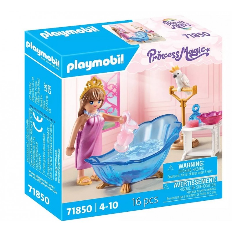 Princess Magic Βασιλικό Λουτρό Για 4-10 Ετών Playmobil 