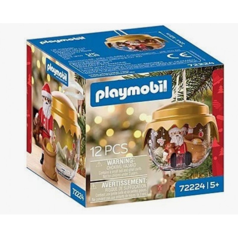 Christmas Μπάλα Άι Βασίλης Για 5 Ετών Playmobil 