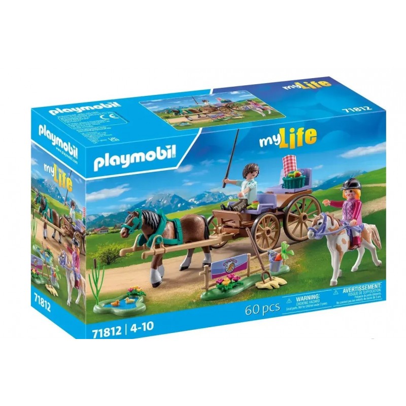 MyLife Horse Carriage Για 4-10 Ετών Playmobil 