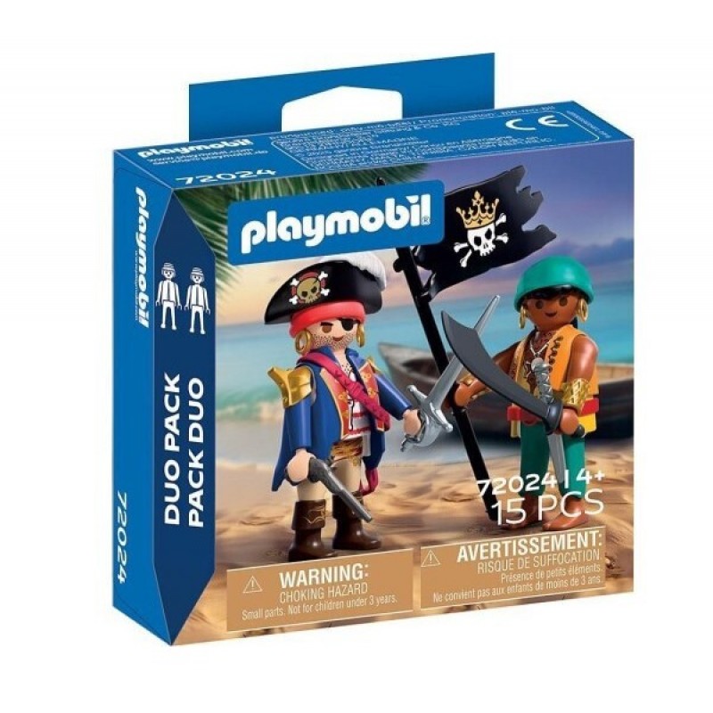 Duo Pack Πειρατές Για 4 ετών Playmobil 