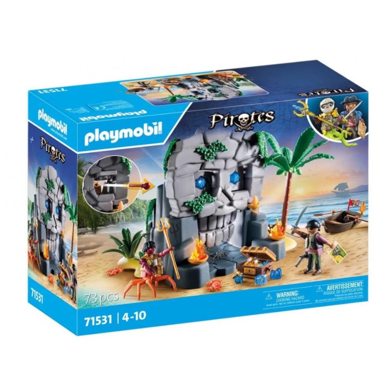 Pirates Πειρατική Βραχονησίδα Για 4-10 Ετών Playmobil 