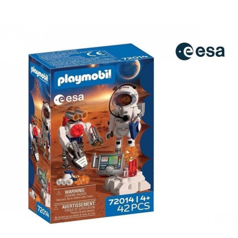 Esa Αστροναύτης Και Ρομπότ Για 4 Ετών Playmobil 