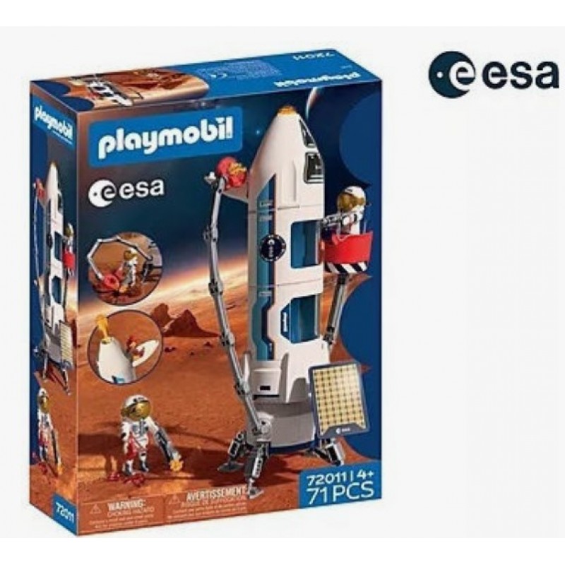 Esa: Πύραυλος Εξερεύνησης Πλανήτη Άρη Για 4 Ετών Playmobil 
