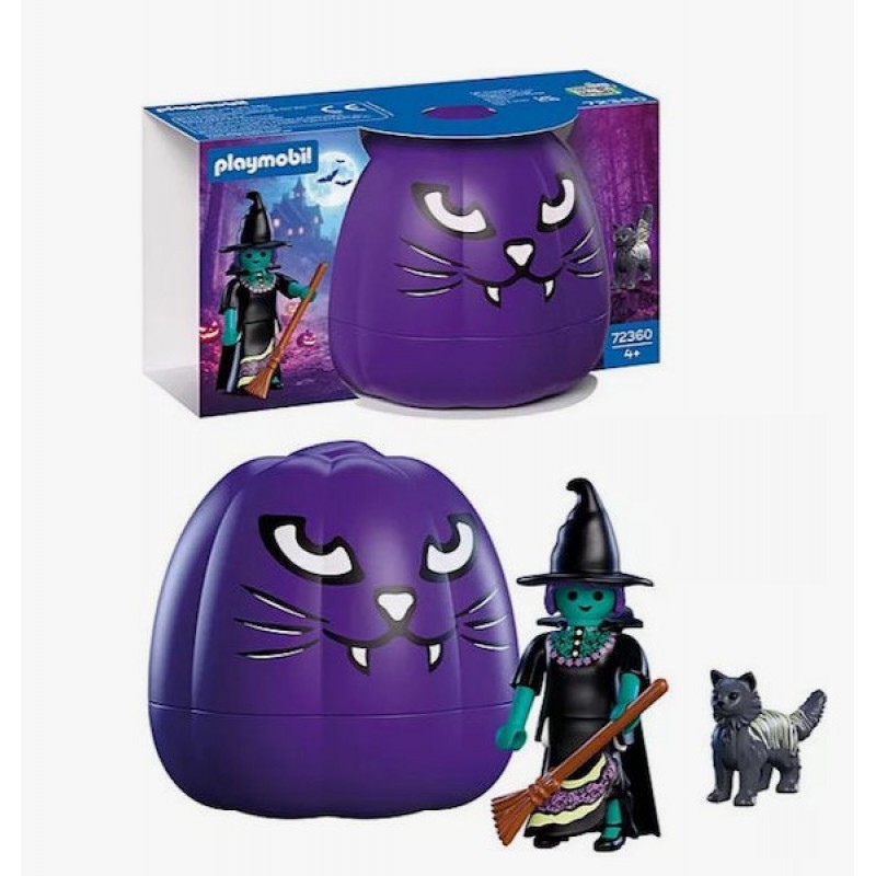 Halloween Μάγισσα Για 4 Ετών Playmobil 