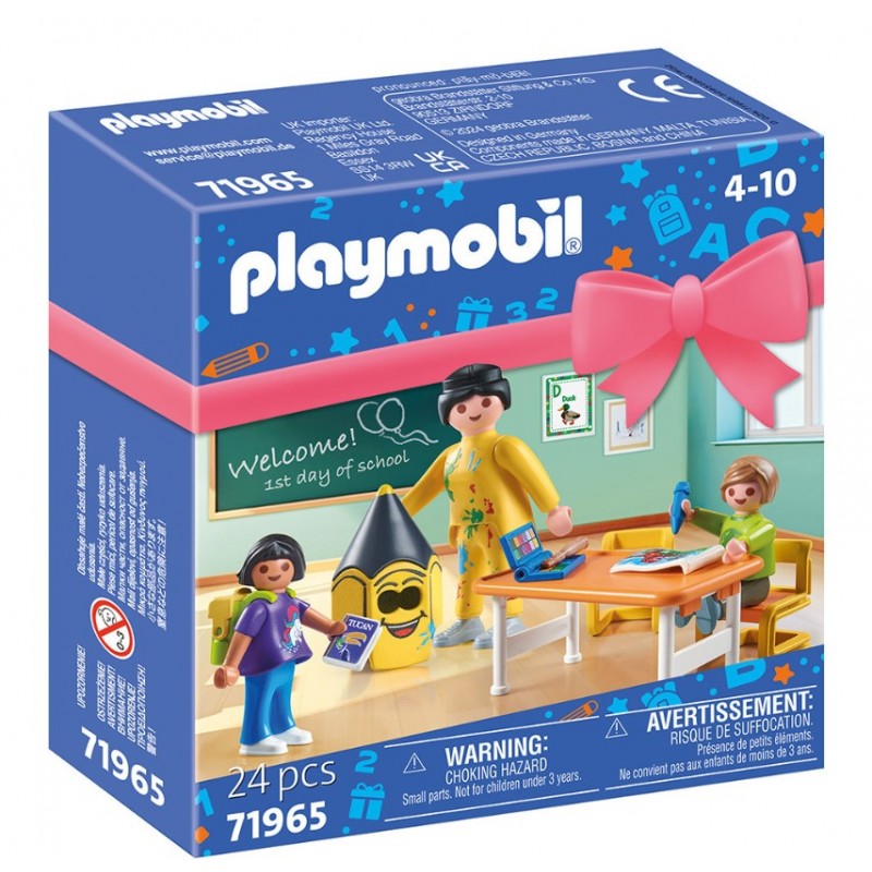 Πρώτη Μέρα Στο Νηπιαγωγείο Για 4-10 Ετών Playmobil 