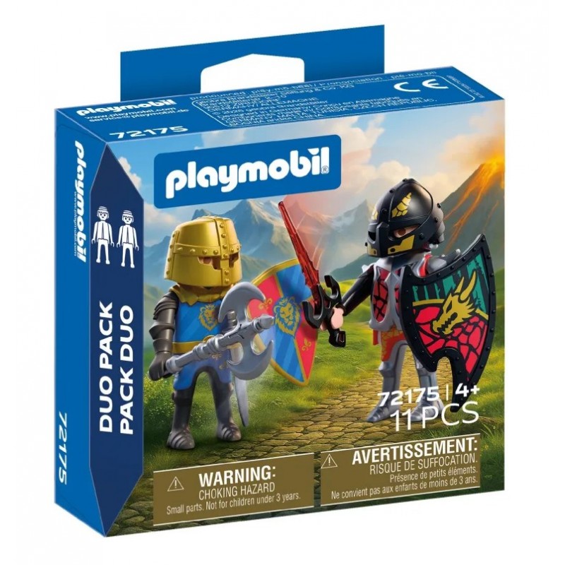 Duo Pack Knight's Duel Για 4 Ετών Playmobil 