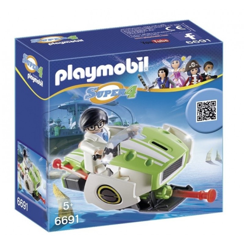 Super 4 Skyjet Για 5+ Ετών Playmobil 