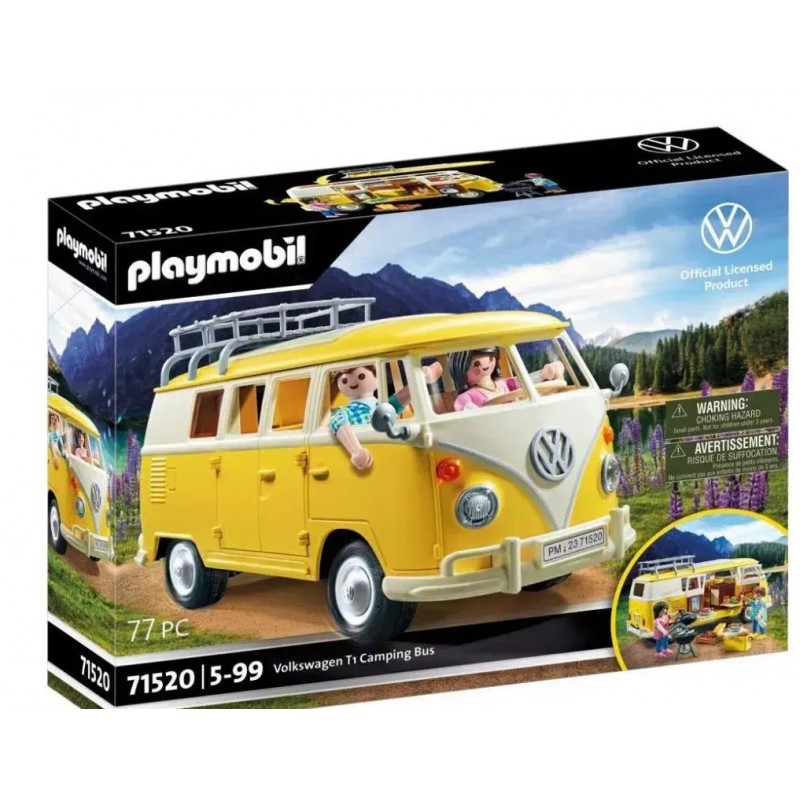 Volkswagen T1 Camping Bus Για 5-99 Ετών Playmobil 