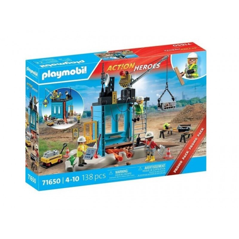 MyLife Εργοτάξιο Για 4-10 Ετών Playmobil 