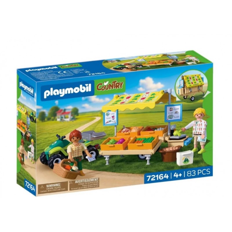 Country Υπαίθριος Πάγκος Λαχανικών Για 4 Ετών Playmobil 