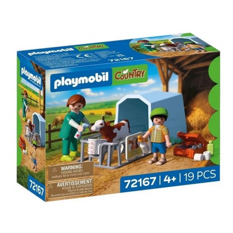 Country Επίσκεψη Από Τον Κτηνίατρο Για 4 Ετών Playmobil 