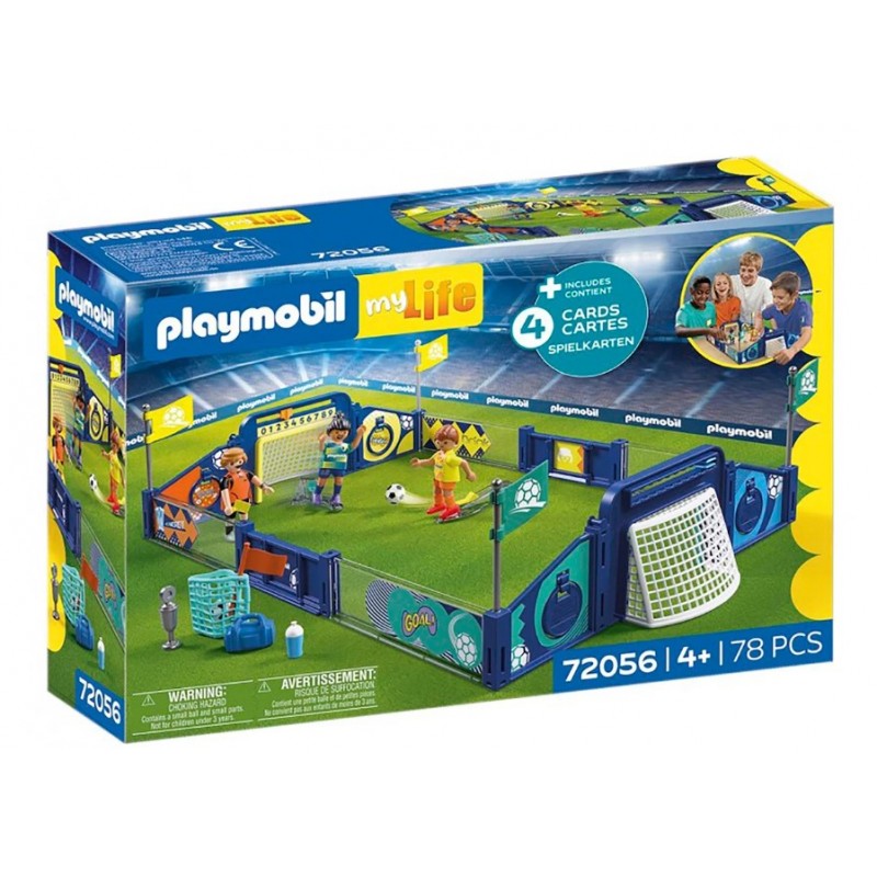 MyLife Γήπεδο Ποδοσφαίρου Για 4 Ετών Playmobil 