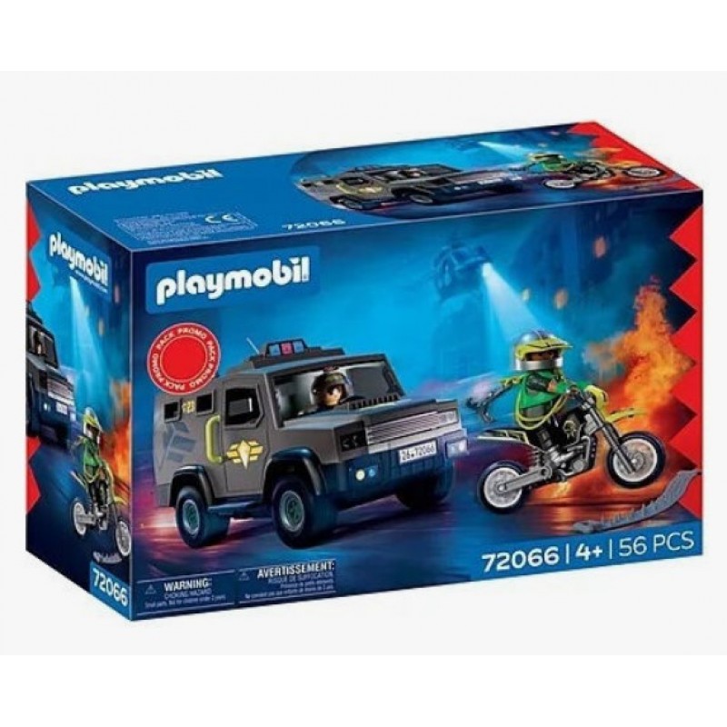 Όχημα Ομάδας Ειδικών Αποστόλων Για 4 Ετών Playmobil 