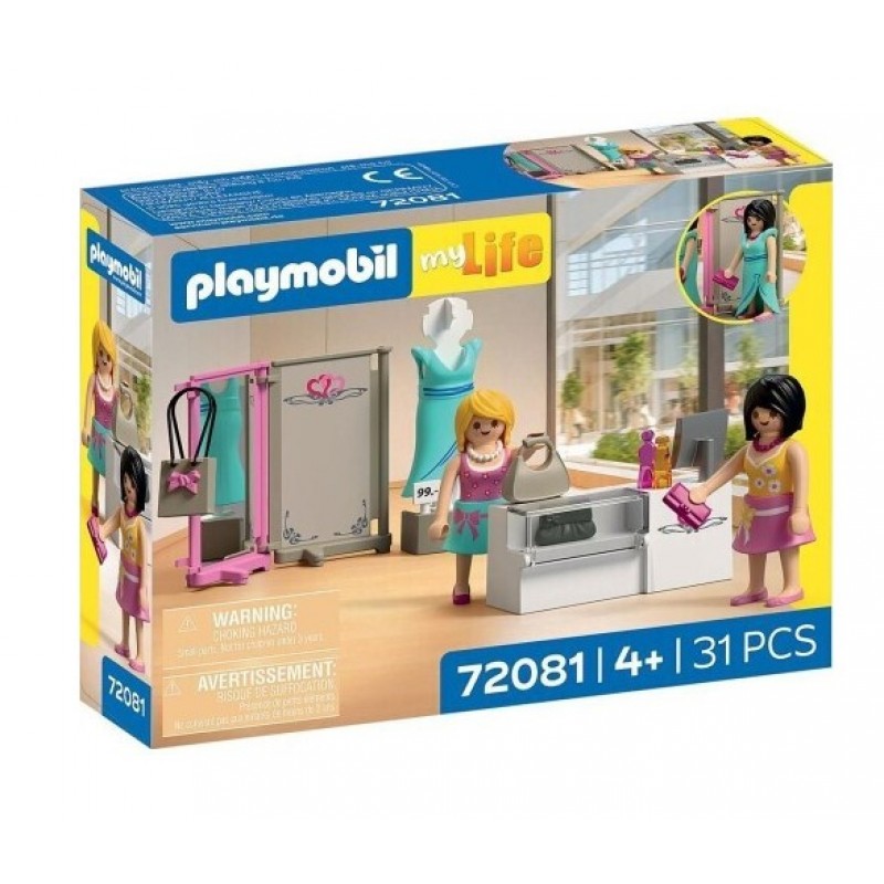 MyLife Μπουτίκ Γυναικείας Μόδας Για 4 Ετών Playmobil 
