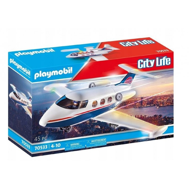 City Life Jet Για 4-10 Ετών Playmobil 