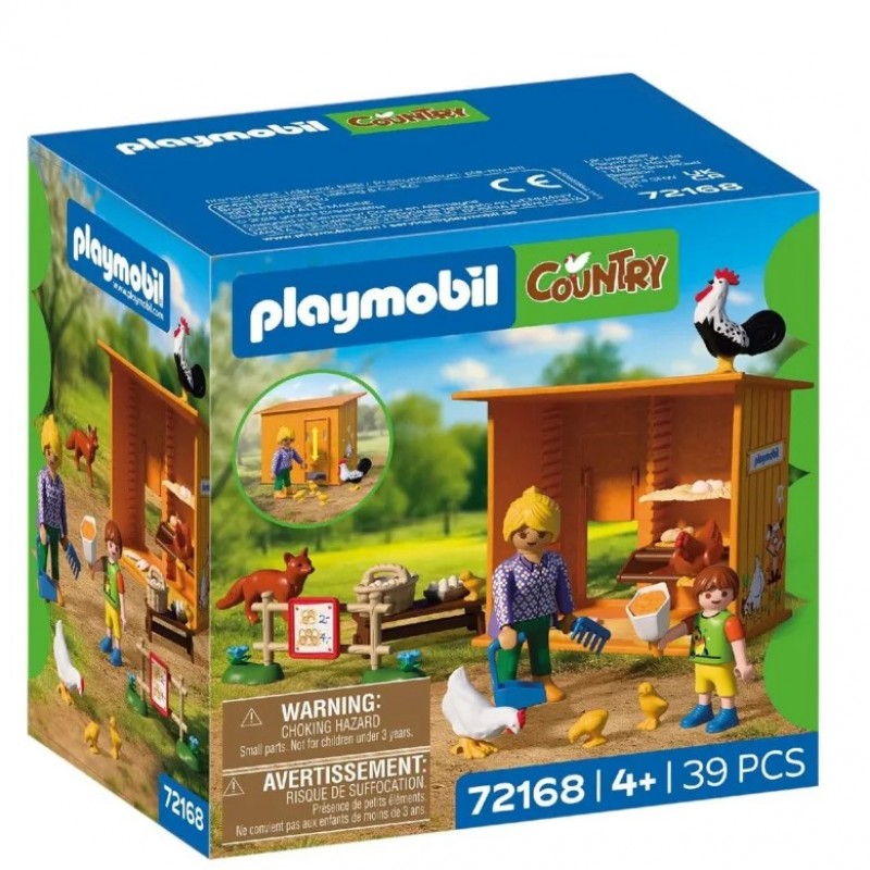 Country Chicken Coop Για 4 Ετών Playmobil 