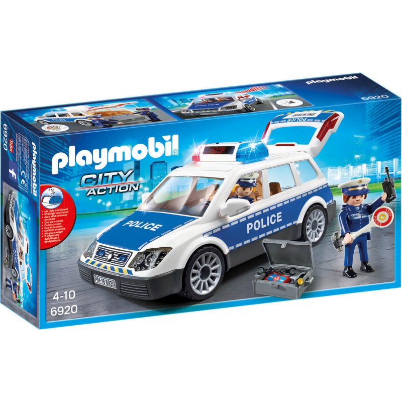 Περιπολικό Όχημα Με Φάρο Και Σειρήνα 6920 Playmobil