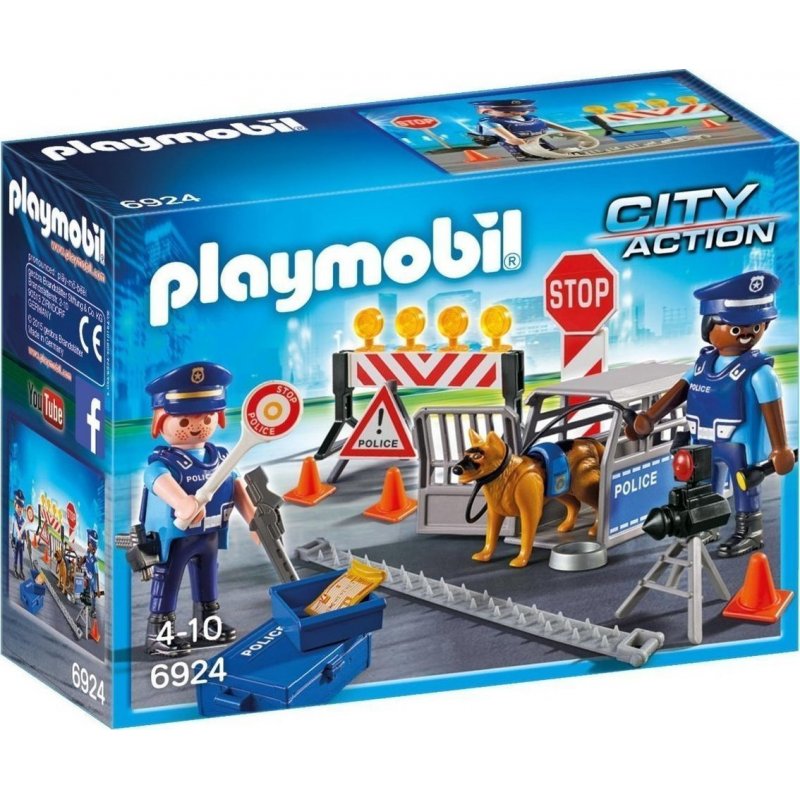 Οδόφραγμα Αστυνομίας 6924 Playmobil