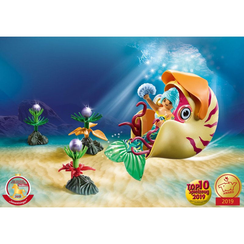 Γοργόνα Με Θαλάσσιο Σαλιγκάρι Γόνδολα 70098 Playmobil